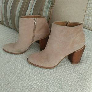Sand J.Crew Booties